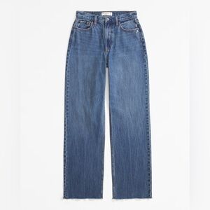 Abercrombie THE LOOSE HIGH RISE Jean. Tall version. Extra long inseam. 2XL.